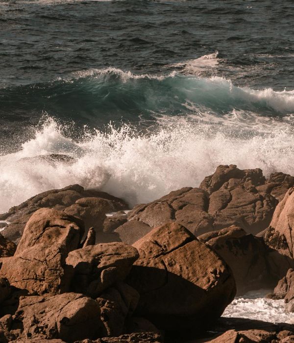 Abstract blue energy waves representing daily vitality and movement