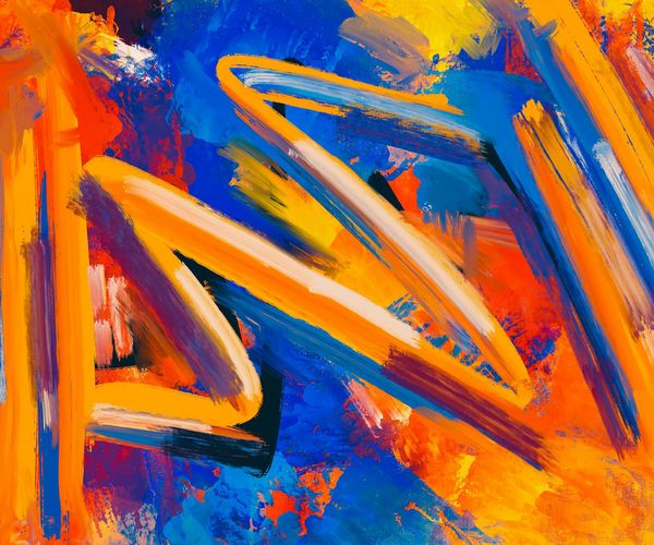 Abstract representation of balanced daily activities and movement